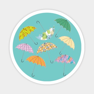 Dance of Umbrellas Magnet